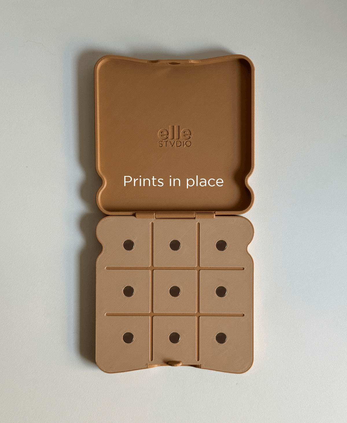 Tic Tac Toast, board game. 3d model