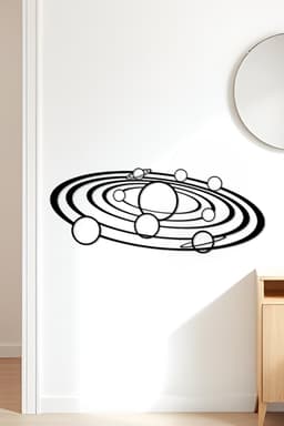 Universe Wall Art, Wall Decor, Home Decor 3d model