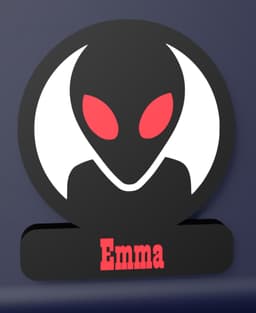 Alien - LED Lightbox 3d model