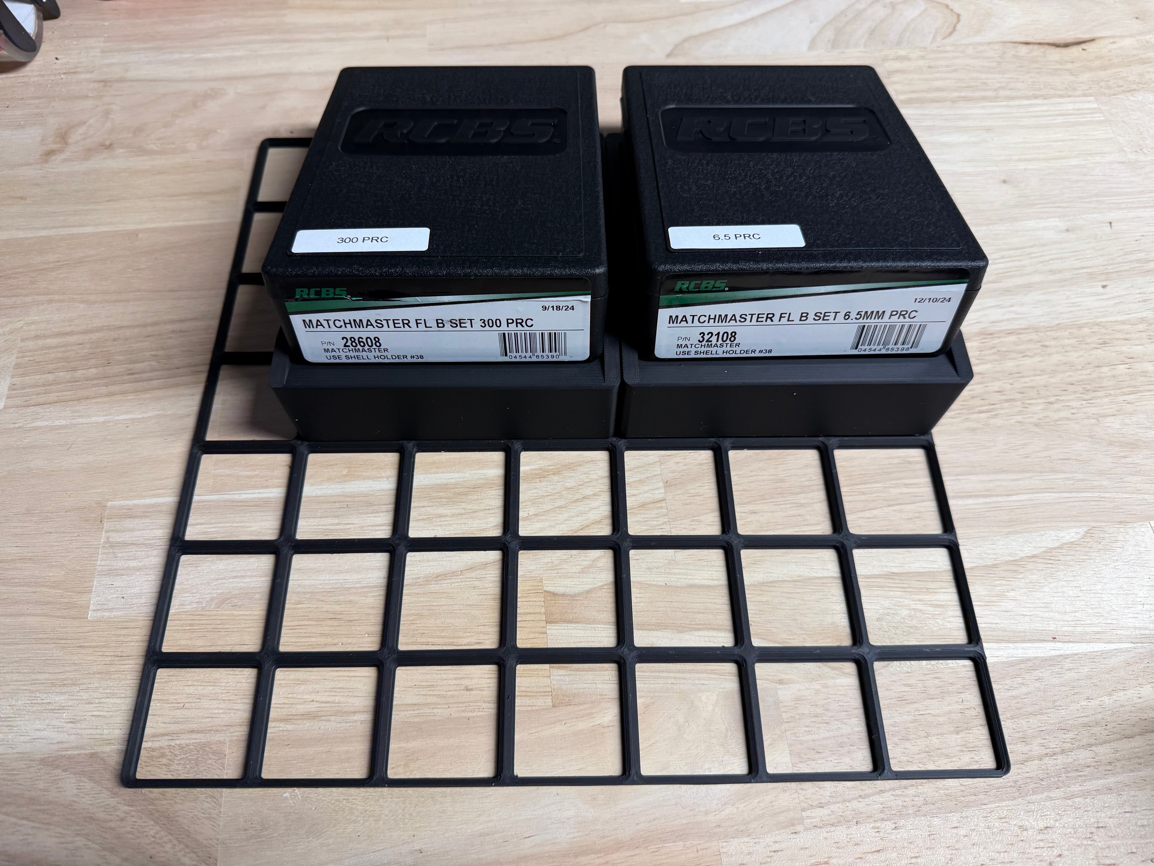 Angled RCBS Die Tray 3d model