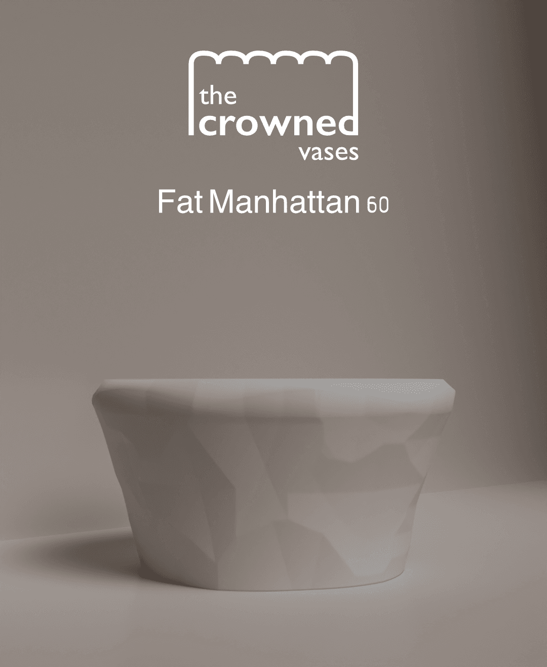 The Crowned Vases - Fat Manhattan 60 3d model