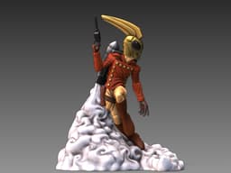 Rocketman 3d model