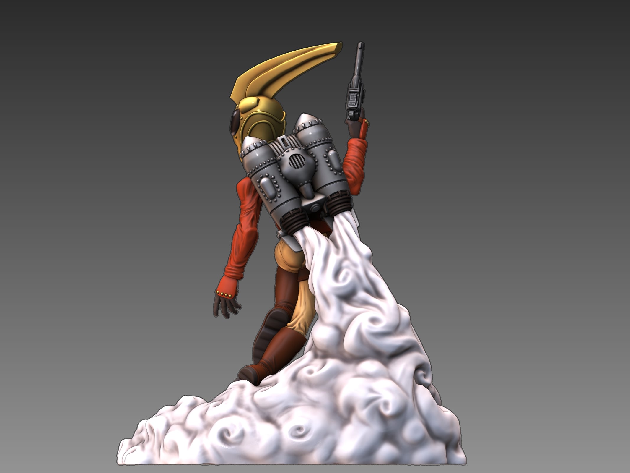 Rocketman 3d model