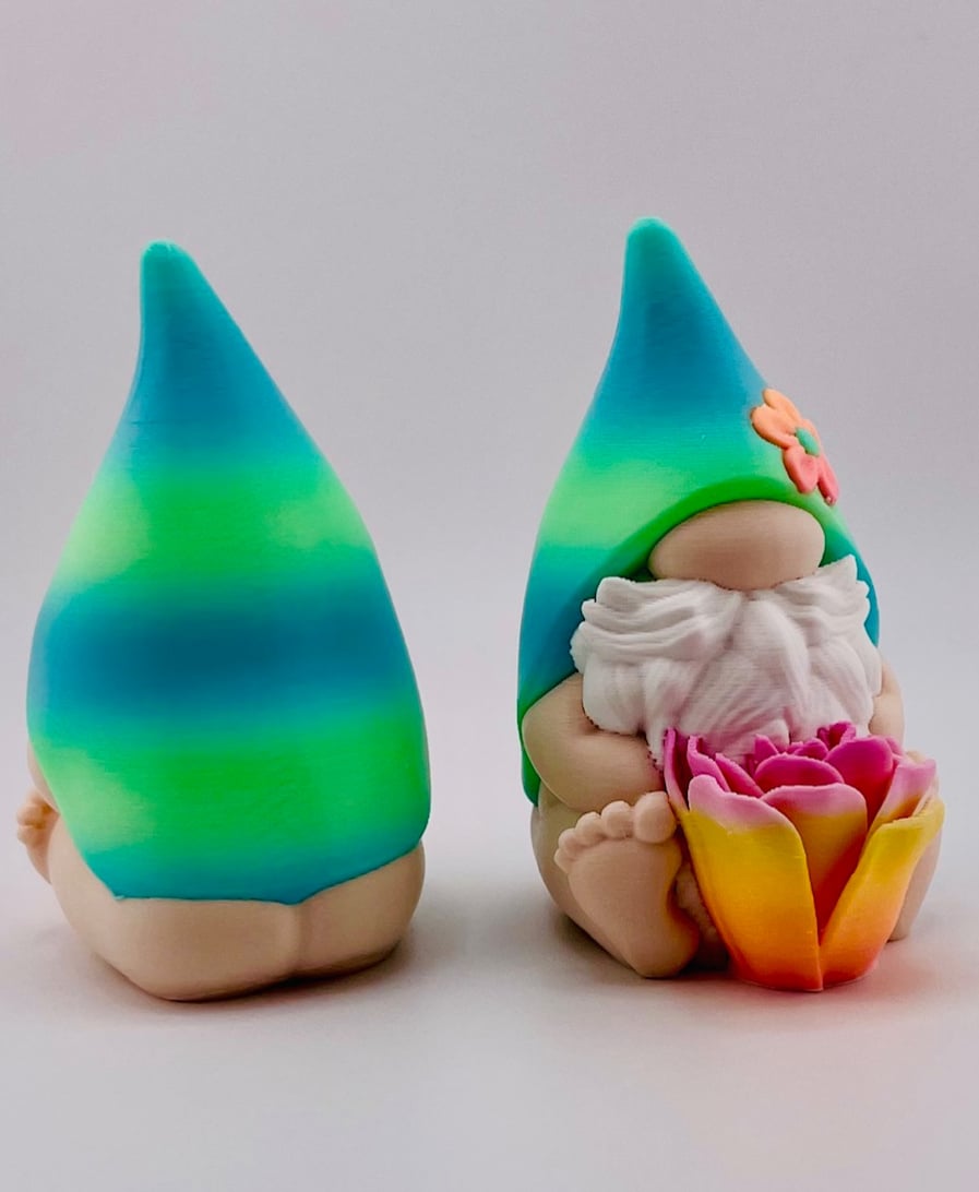 Rosebud Gnome 3d model