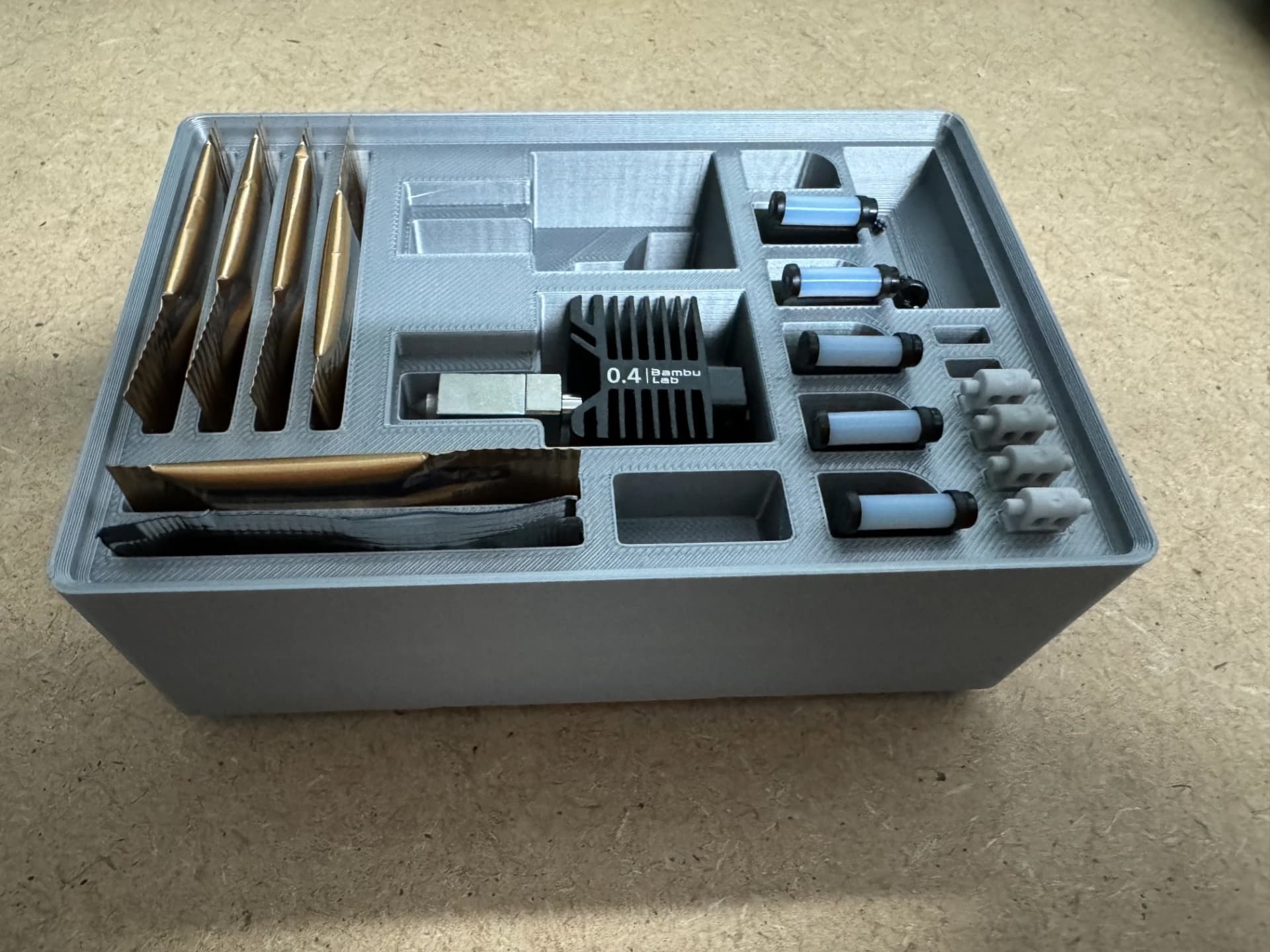Gridfinity Bambu Lab X1C Storage Box 3d model