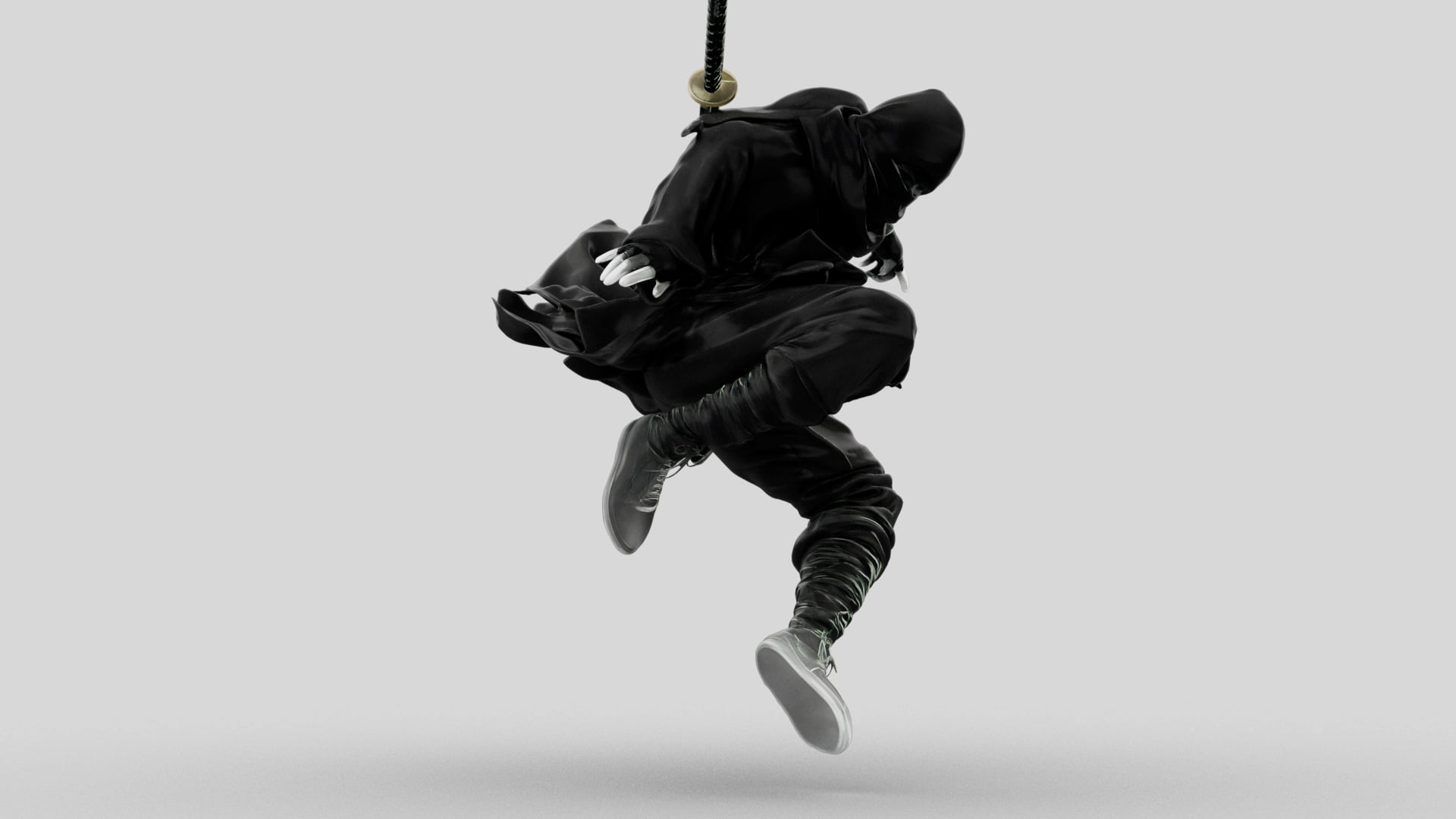 Ninja Shadow Leap 3d model