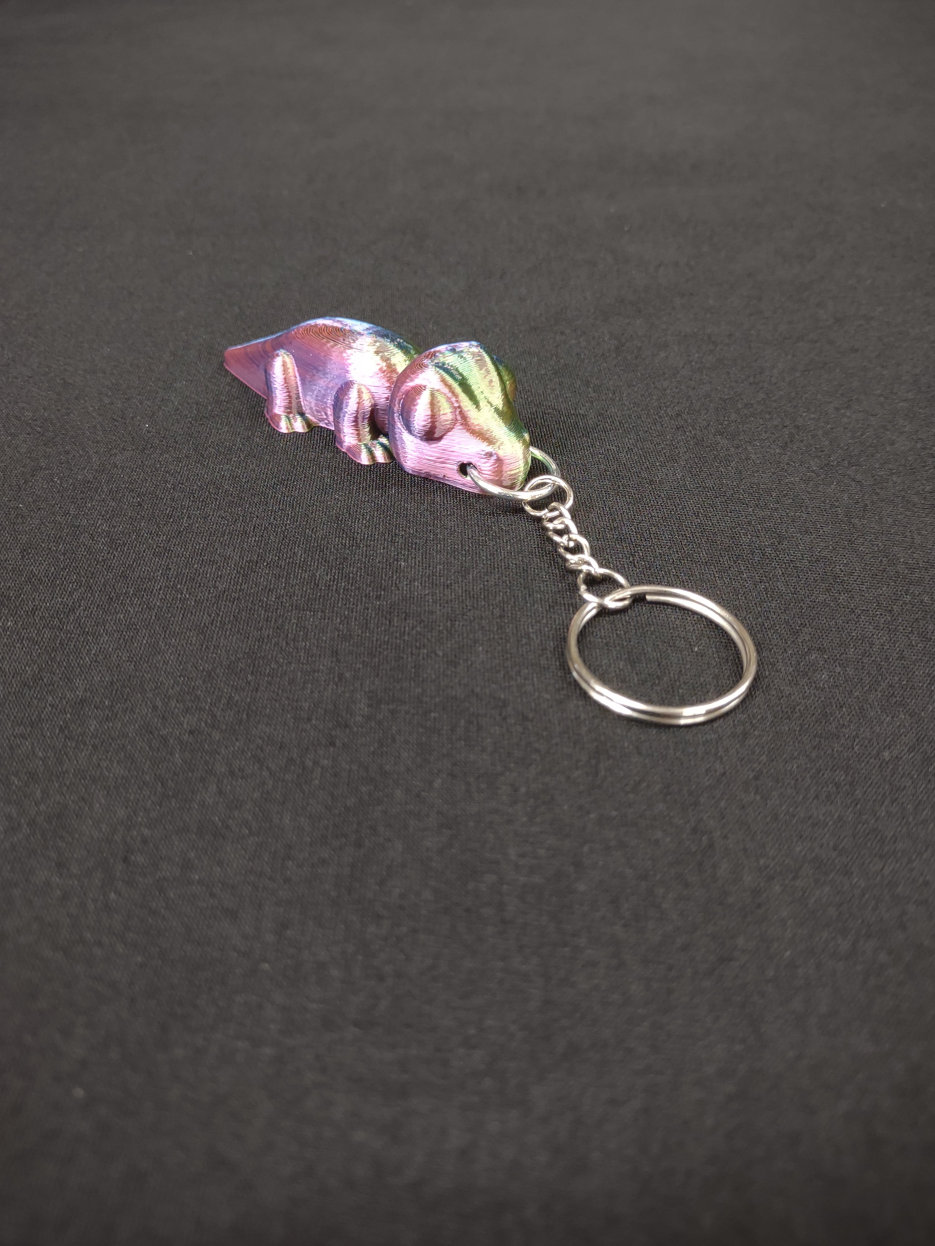 Lizard Keychain 3d model