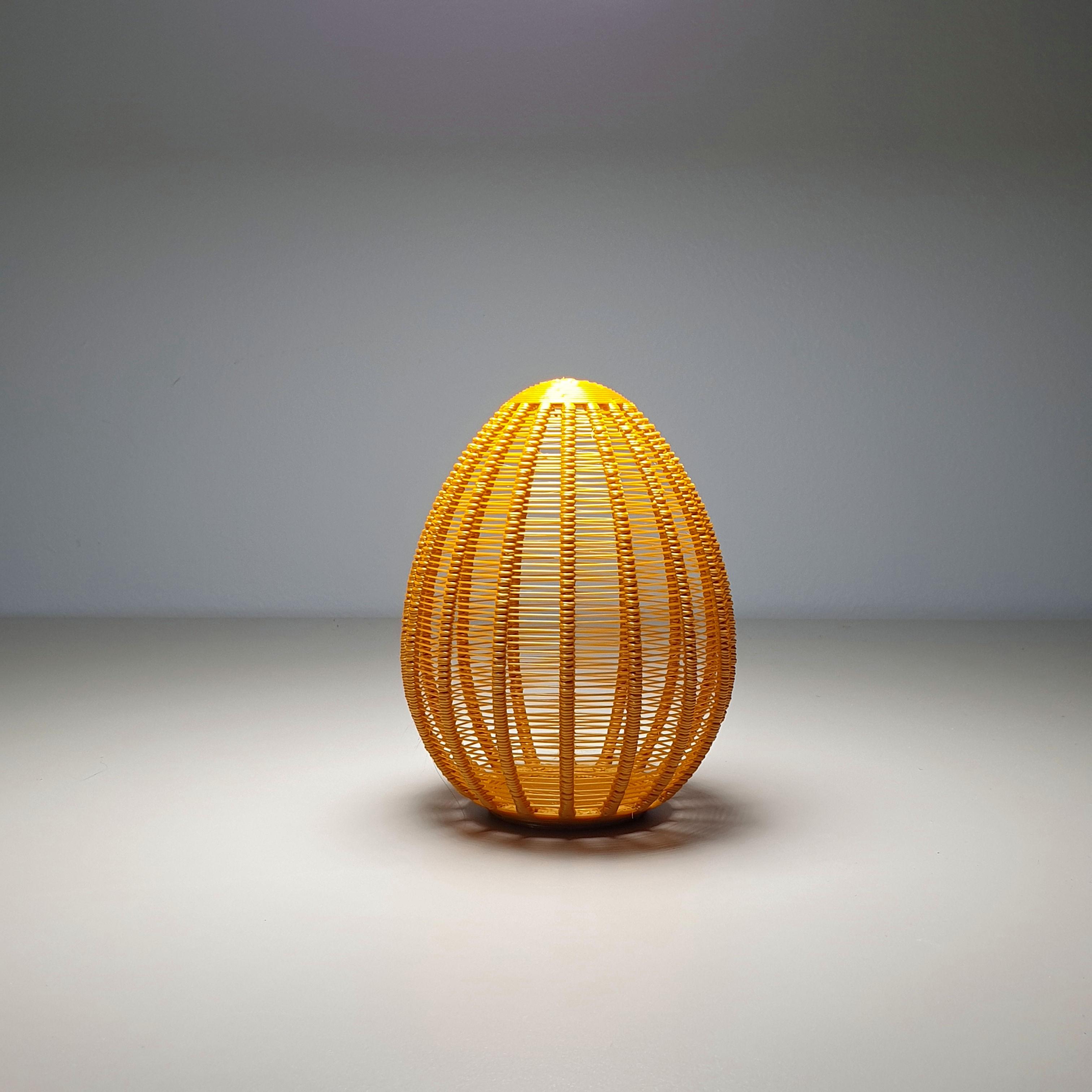 String Egg Ornament 3d model