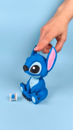 Stitch Clicker, Clicky Figure 3D Toy (Lilo & Stitch Fan-Art) 3d model
