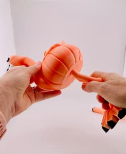 Pumpkin Flamingo 3d model