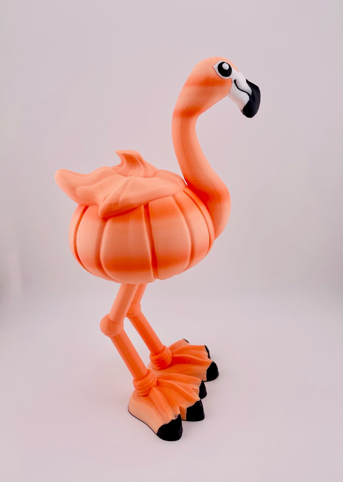 Pumpkin Flamingo 3d model