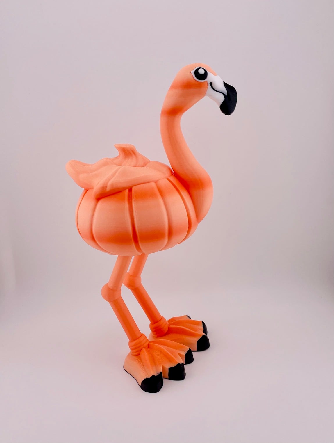 Pumpkin Flamingo 3d model