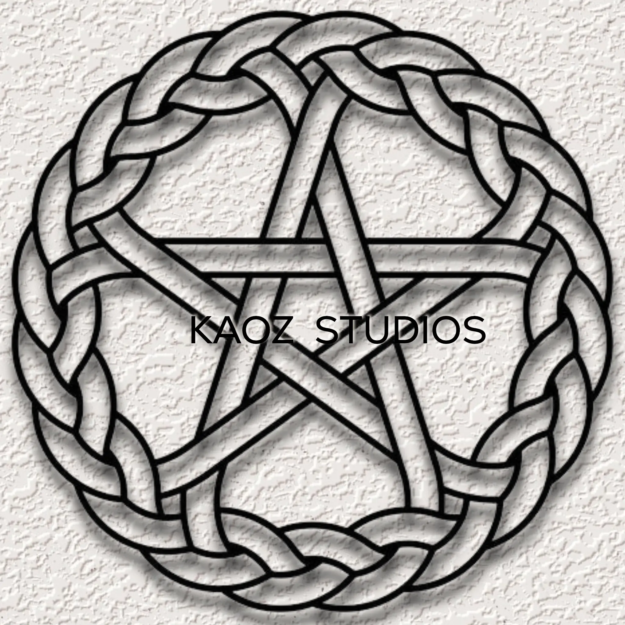 braided star wall art space wall decor star decoration celtic knot 3d model