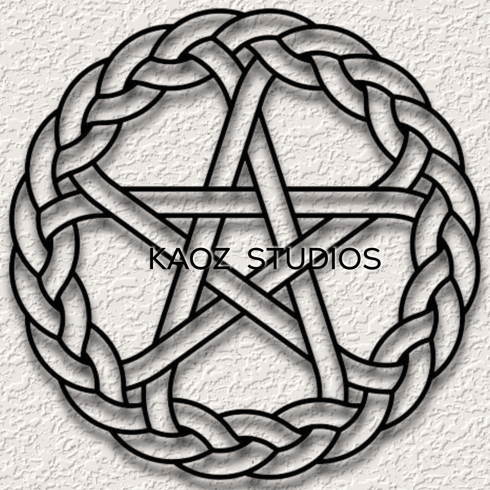 braided star wall art space wall decor star decoration celtic knot 3d model