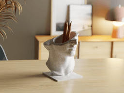 Venus Elegance Sculptural Vase 3d model