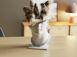 Venus Elegance Sculptural Vase 3d model
