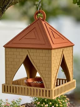 Gothic Citadel -Bird Feeder No Support-single part 3d model