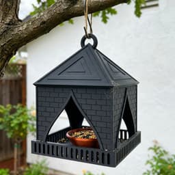 Gothic Citadel -Bird Feeder No Support-single part 3d model