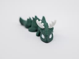 Mini Dragon 01 (Christmas Edition) 3d model