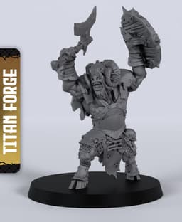 Goatman Warriors - With Free Dragon - 5e DnD Inspired for RPG and Wargamers 3d model