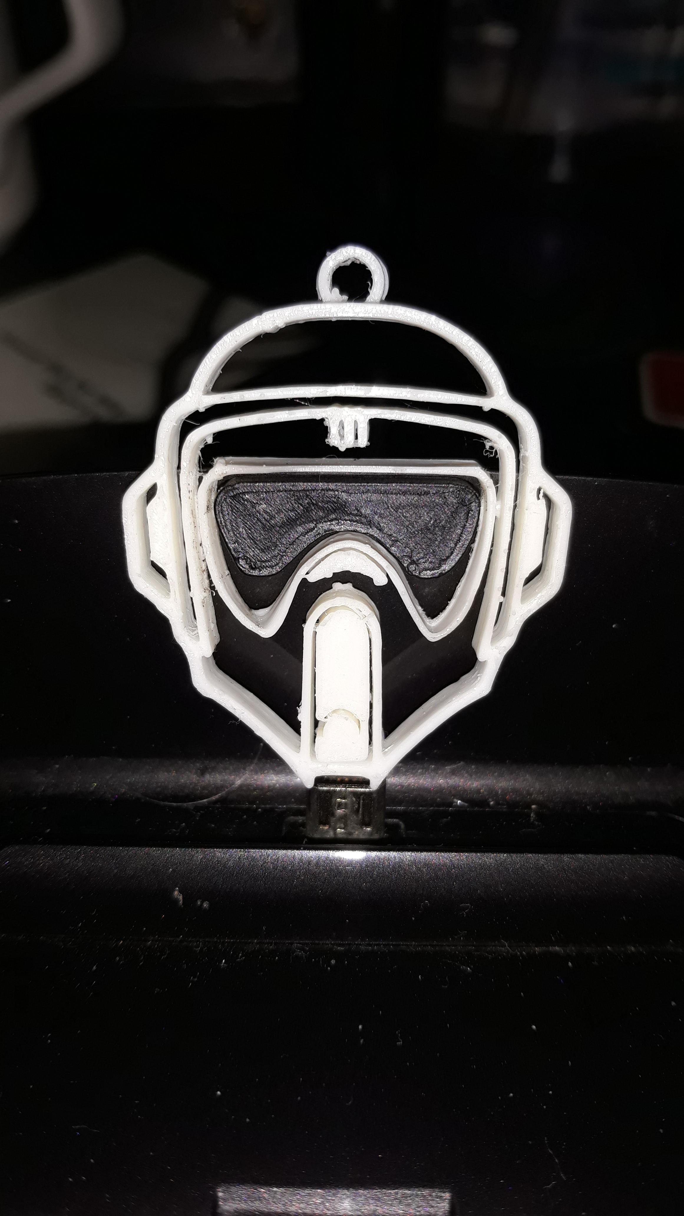 Scout Trooper Keychain Updated.stl 3d model