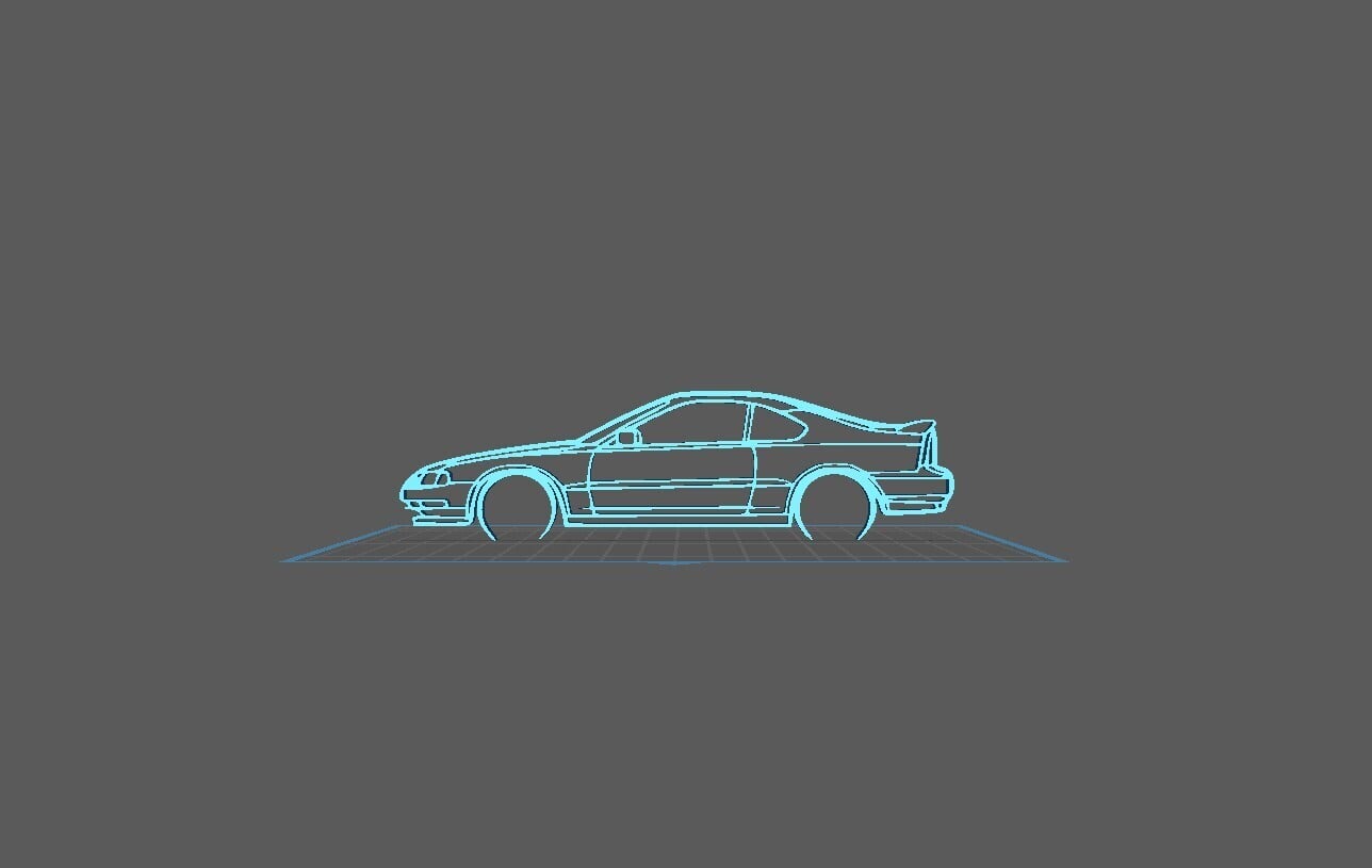 Chevrolet - Camaro GEN4 1993 Wall Art 3d model