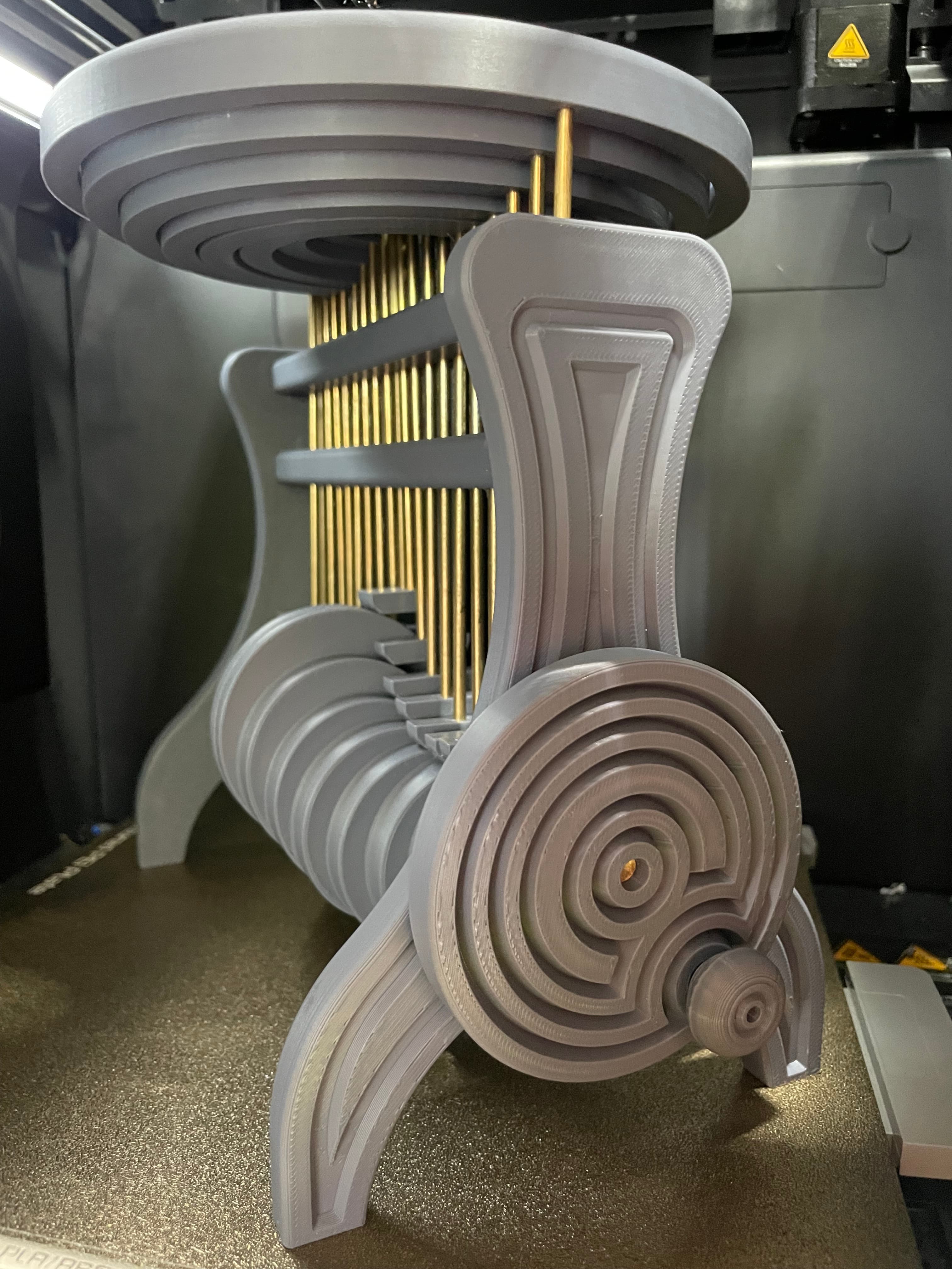 ✨ Introducing the Mesmerizer Mini: A Kinetic Sculpture Masterpiece for 3D Printing Enthusiasts ✨ 3d model