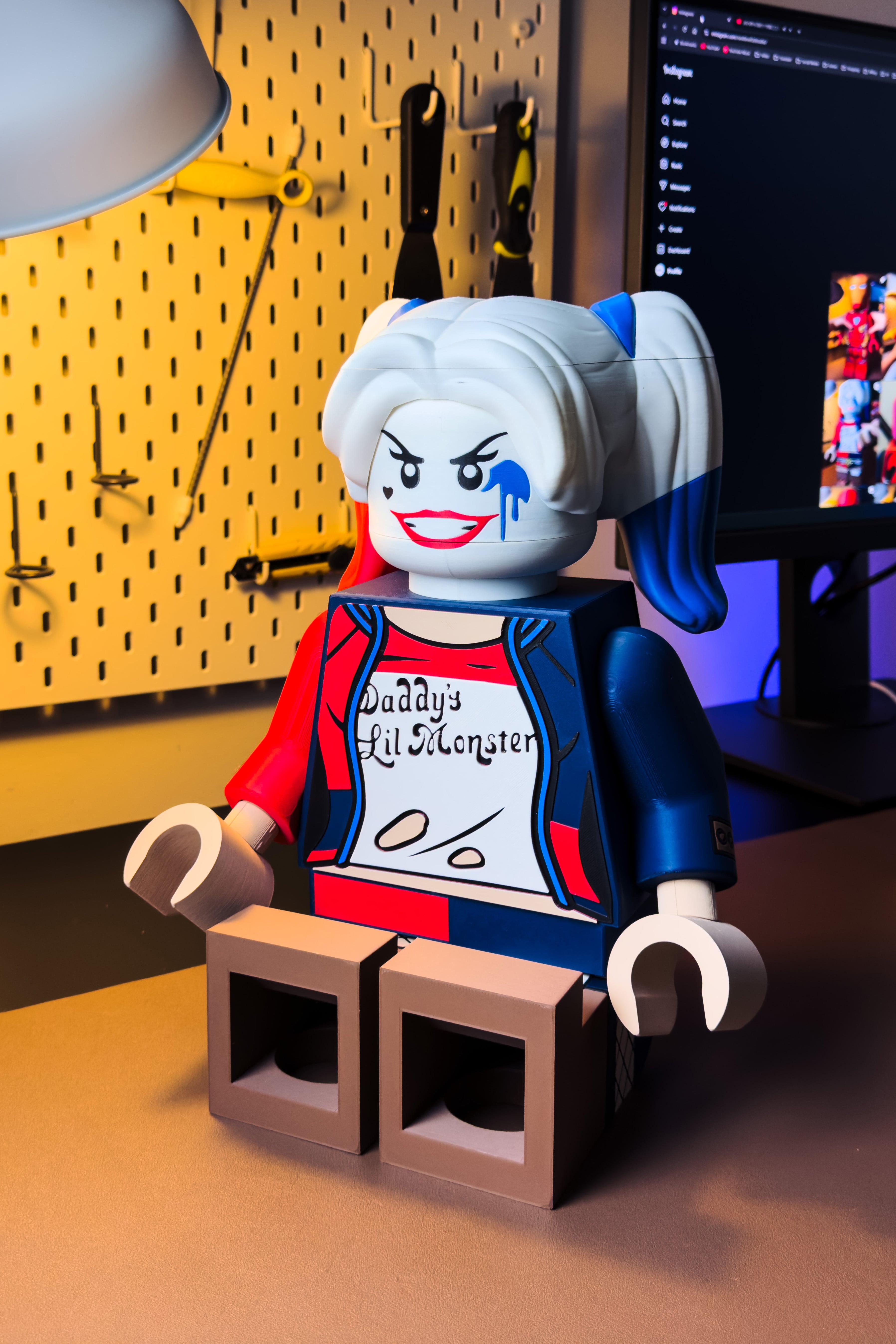 Harley Quinn Modular Figure 3d model