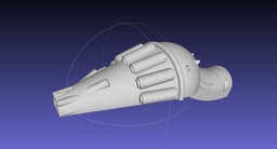 Predator 2 Netgun Printable Model 3d model