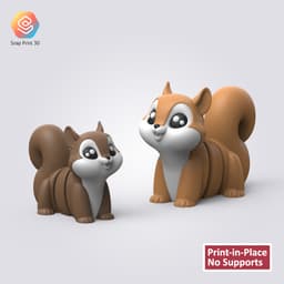 Flexi Squirrel 3d model