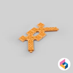 Globus cruciger(Holy grenade) 3d model