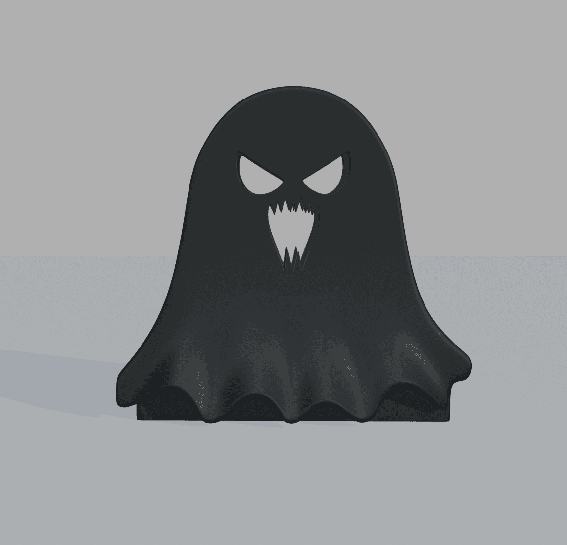 Spooky Ghost Napkin Holder 3d model