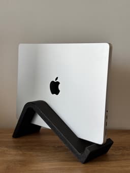 FlipDock – Dual-Mode Laptop Stand (Vertical & Open Use) 3d model