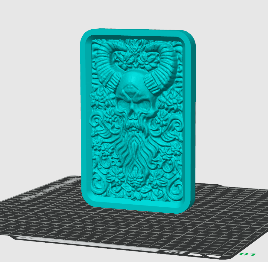 Fantasy Skull Box 3d model