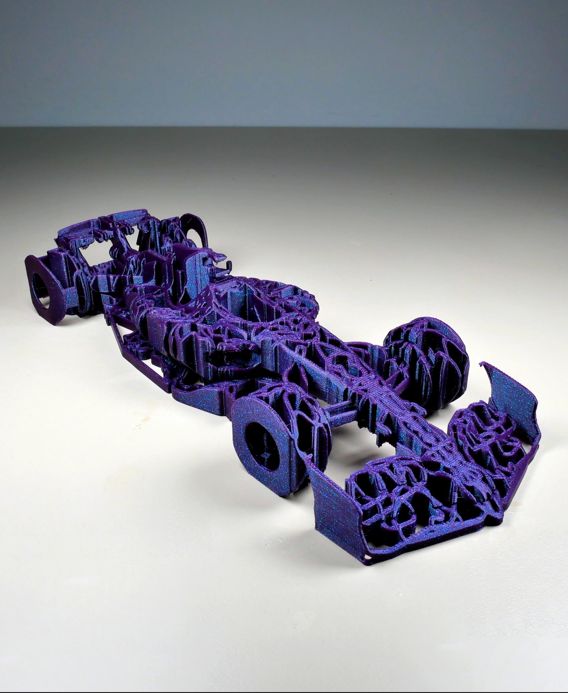 F1 Tracks Car - sculpted 3d model