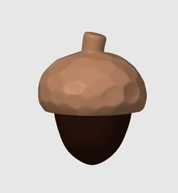 Acorn Clicker 3d model