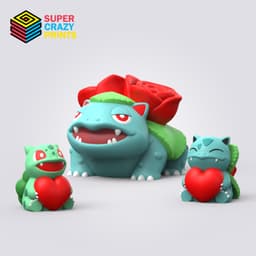 Valentine Bulbasar Evolution 3d model