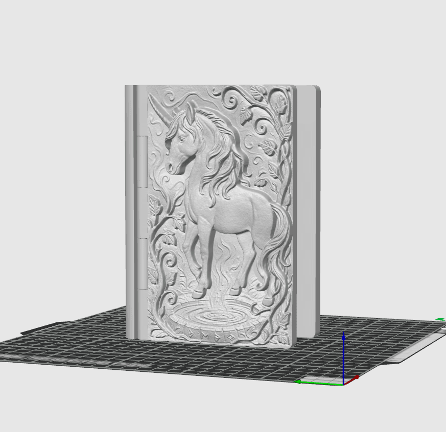 Unicorn Grove Book Box 3d model