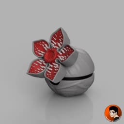 Stranger Things - Demogorgon Pokeball 3d model