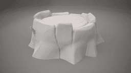 Wooden-Pedestal_PrintReady.obj 3d model