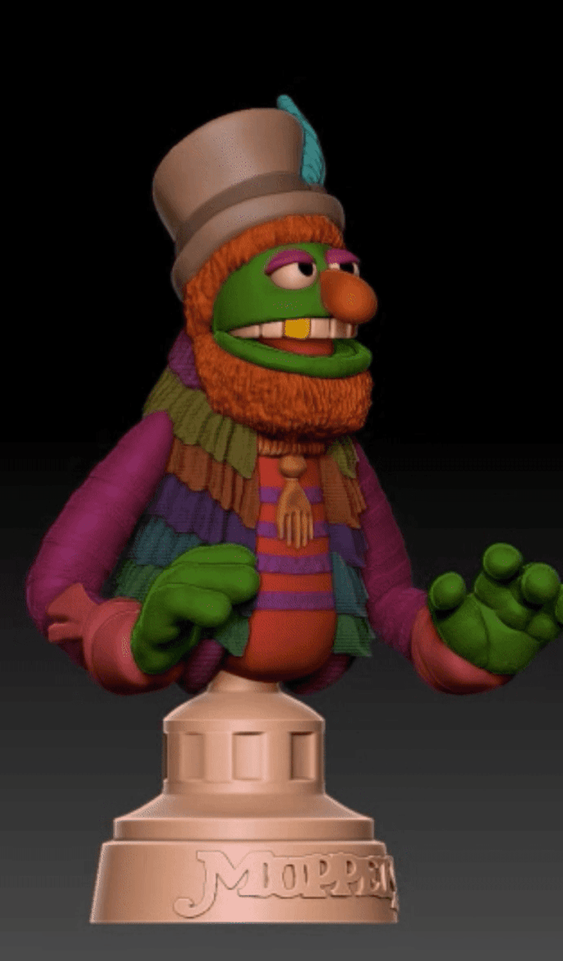Dr. Theeth from Muppets 3d model