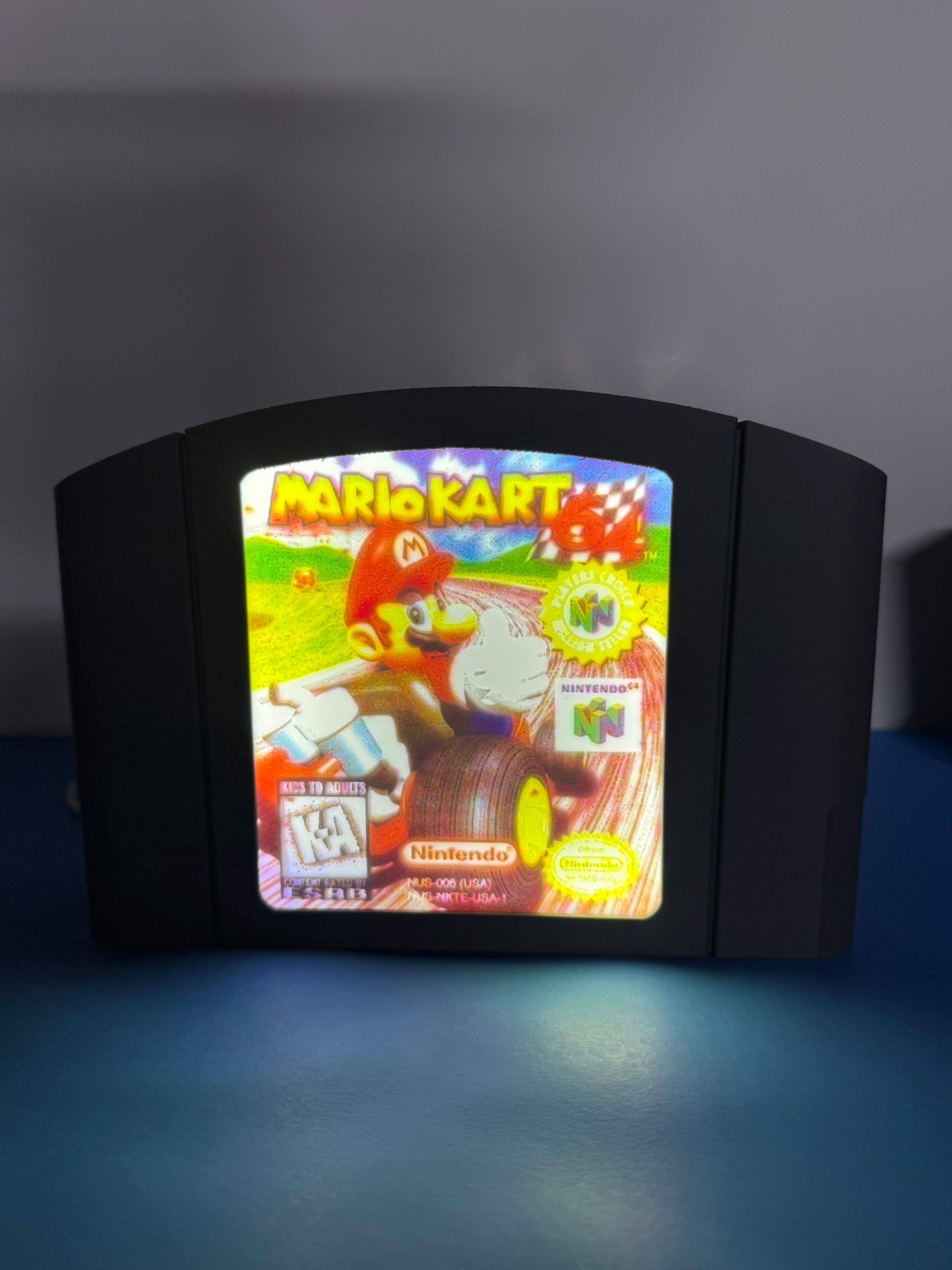 Nintendo 64 Cartridge Lithophane 3d model
