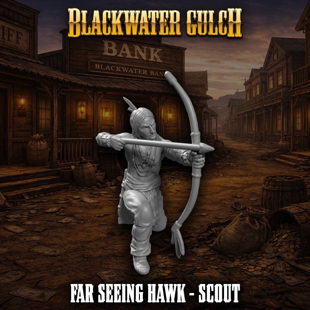 Far Seeing Hawk - Scout 3d model