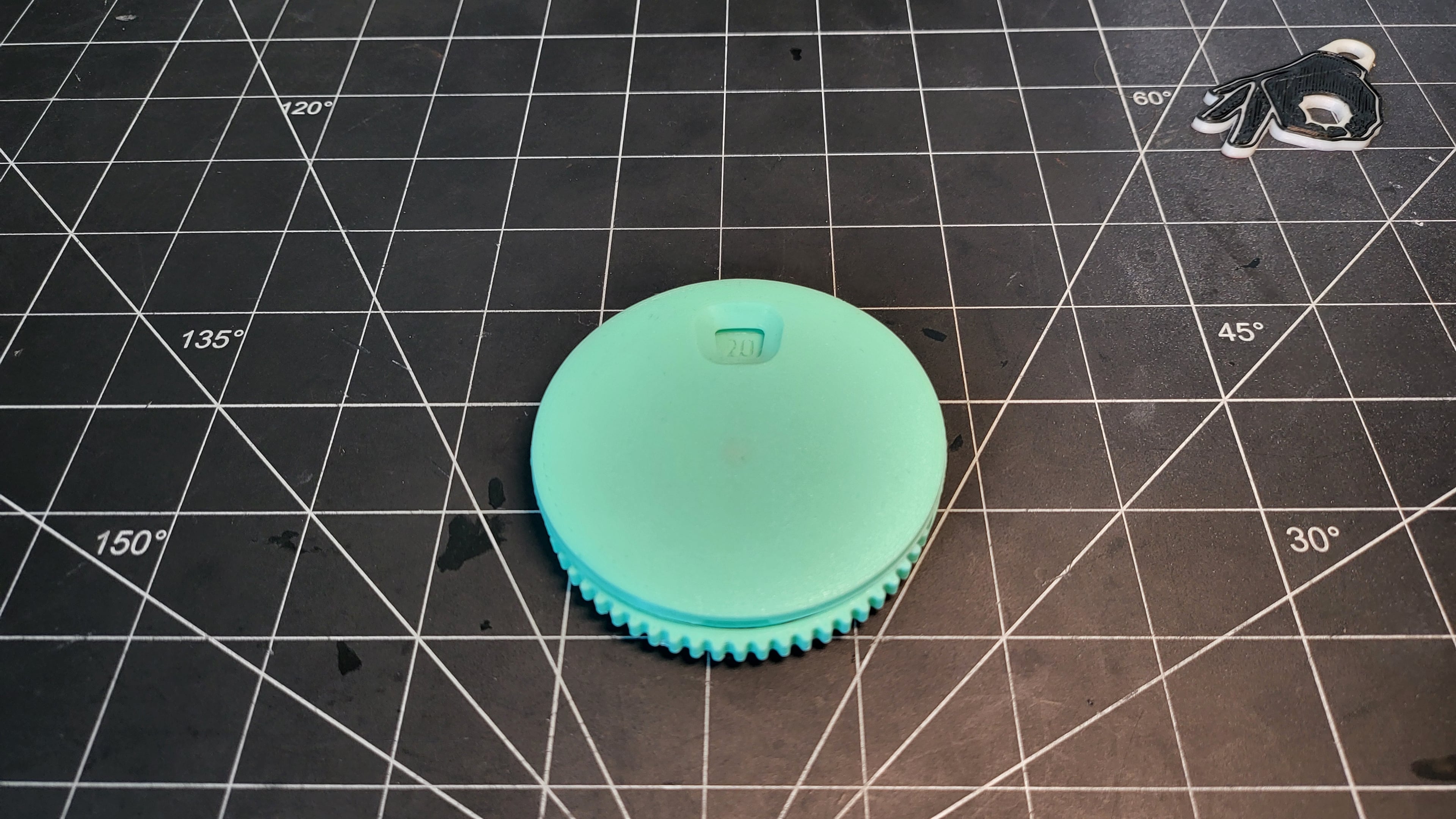 Moxious | Magnetic Spinner Dice 3d model