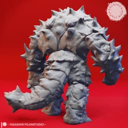 Braxat - Tabletop Miniature (Pre-Supported) 3d model
