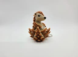 Pangolin Clicker Fidget 3d model