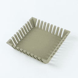 Vessa Catch All Bowl STL | 3D Printable Decorative Tray | Modern Catch All Bowl Design 3d model