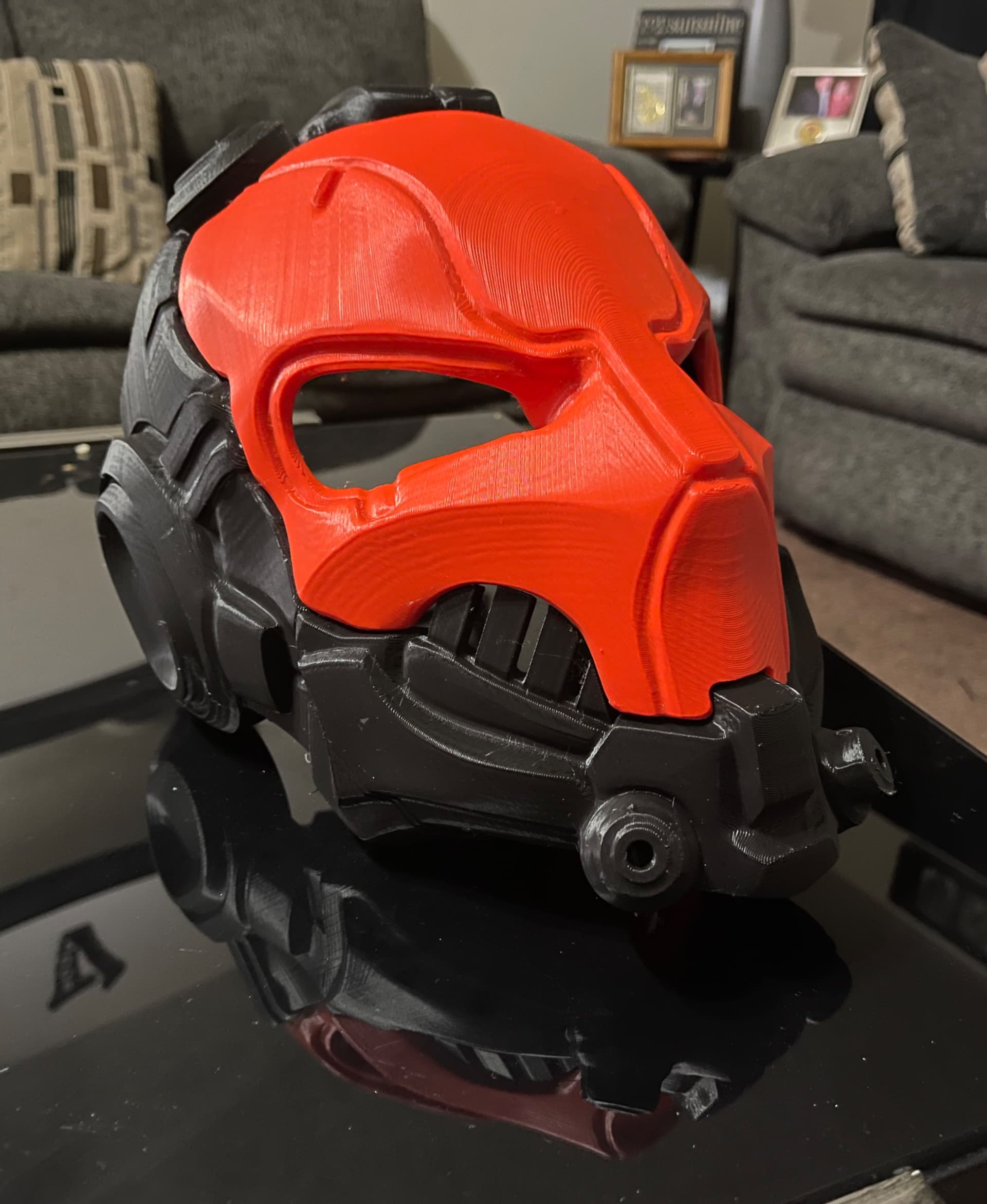 Cyber Skull Helmet 3d model
