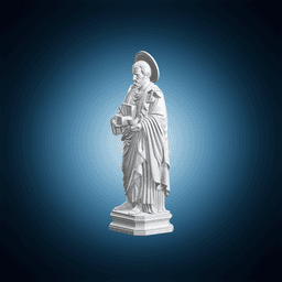 Saint Cosmas Holding Medical Tool 3d model