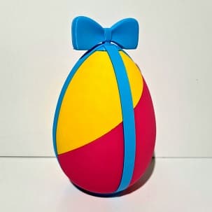 Puzzle egg #SpringThangs 3d model